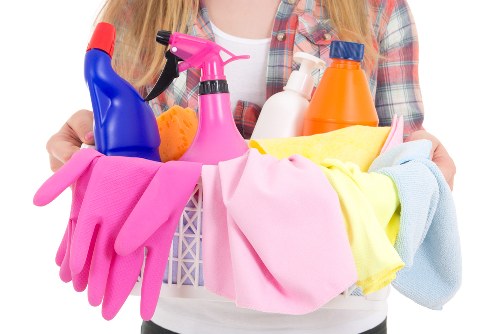 Professional carpet care process in a home or business setting
